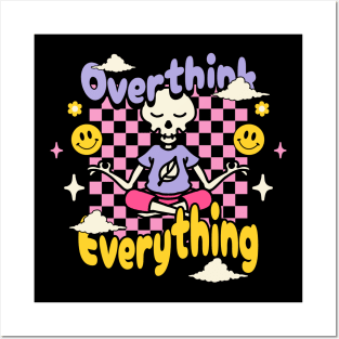 Overthink everything Posters and Art